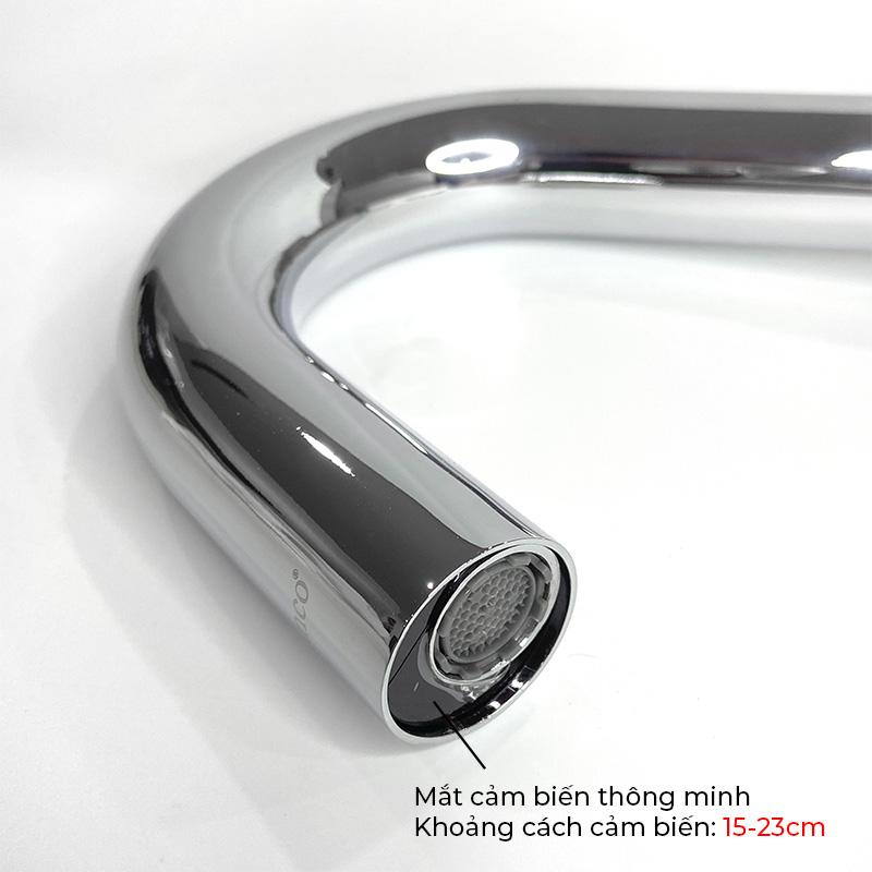 Bộ vòi chậu rửa tay cảm ứng 1 đường lạnh RC - 150C