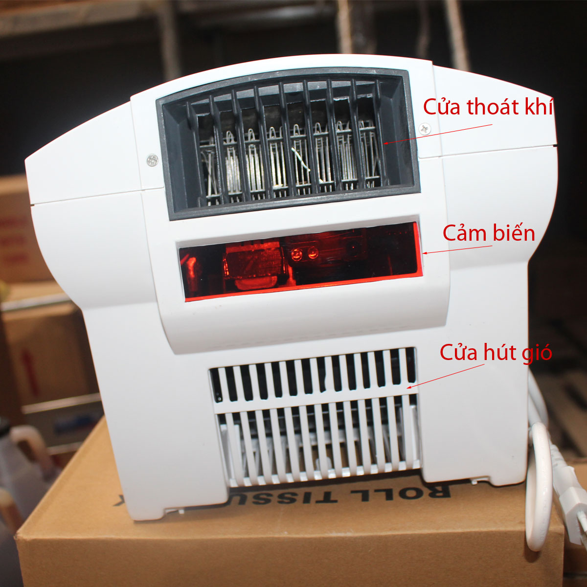 Máy sấy tay tự động cảm biến hồng ngoại RC - 8820
