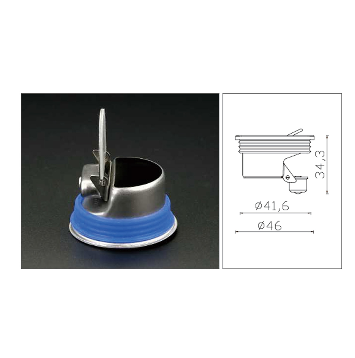 Ga thoát sàn 10cm inox 304 RC-274A