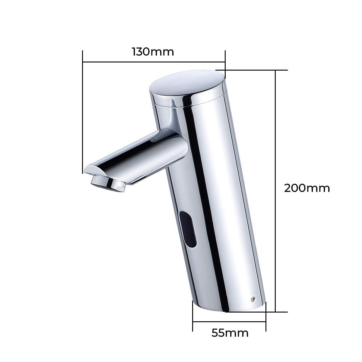 Bộ vòi chậu rửa tay cảm ứng nóng lạnh RC - 8530