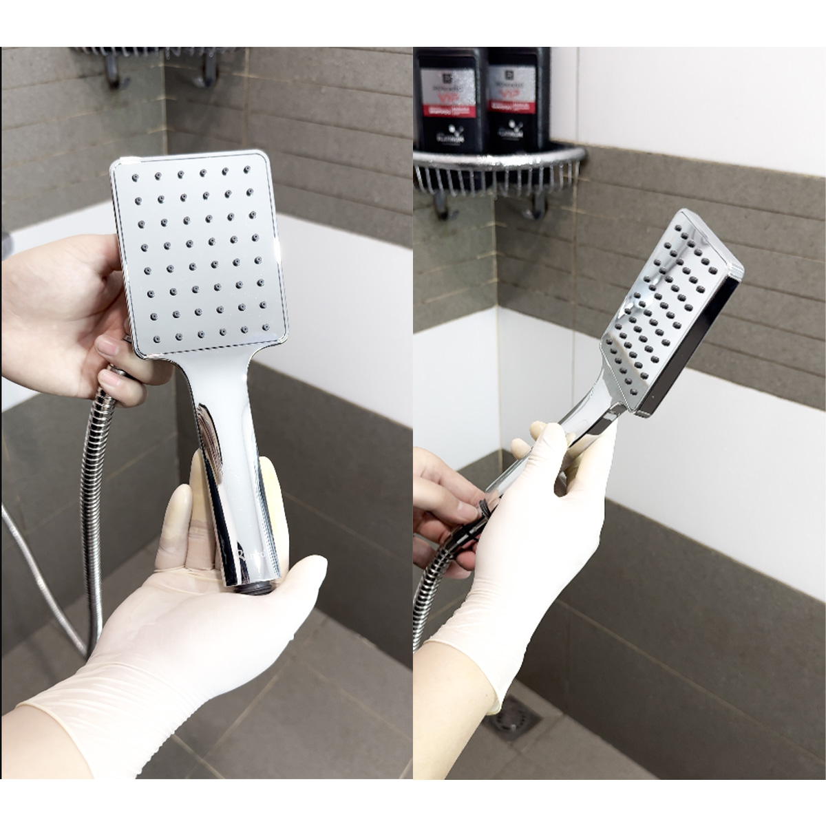 Bộ vòi hoa sen dây Inox 304 FSI 401