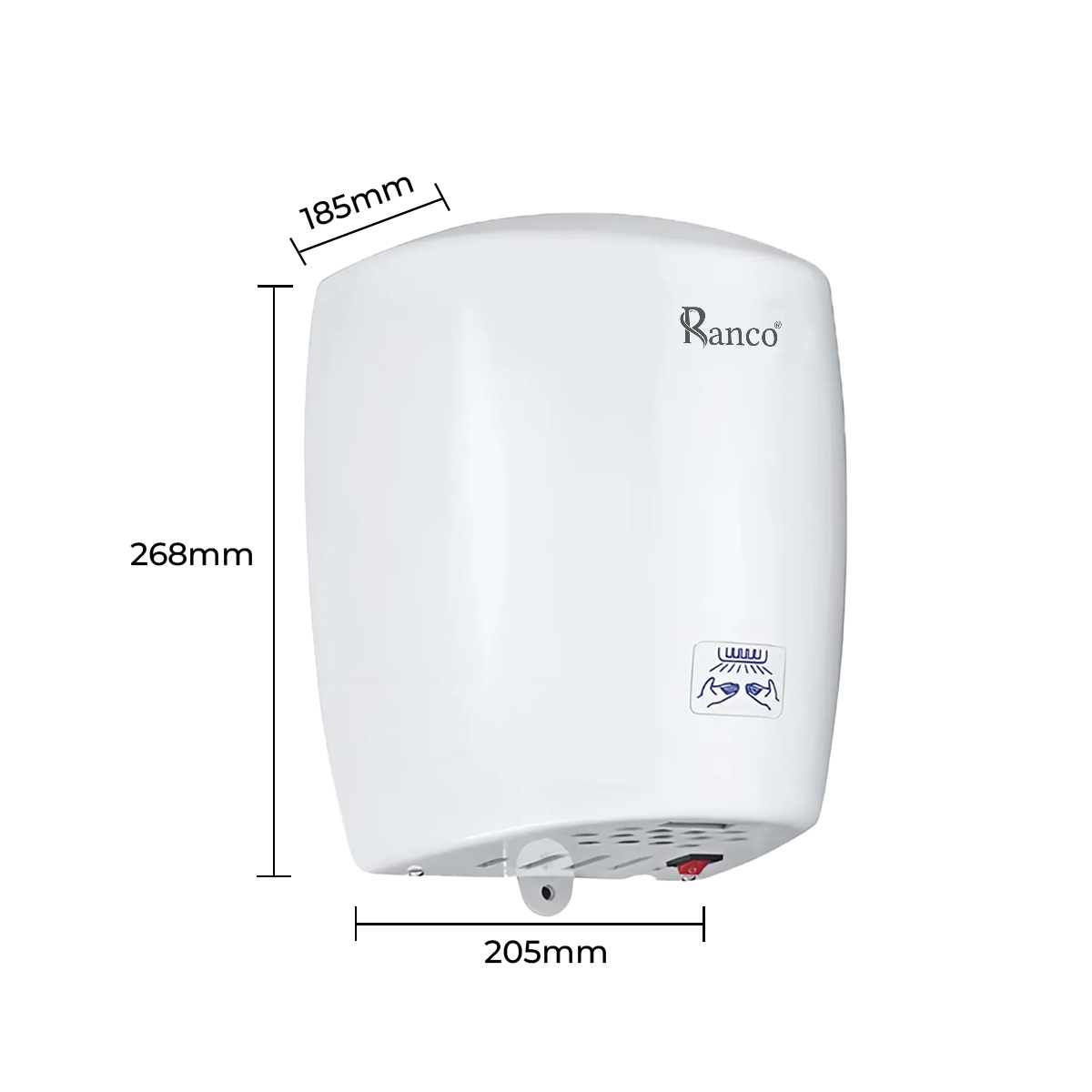 Máy sấy tay tự động cảm biến hồng ngoại RC - 8887