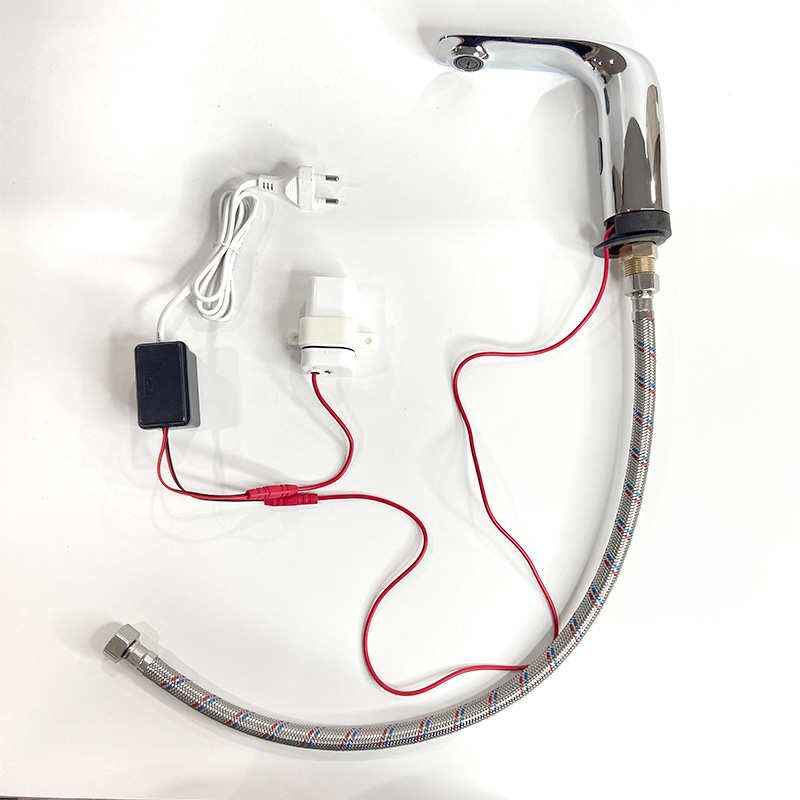 Bộ vòi chậu rửa tay cảm ứng  1 đường lạnh RC - 1203C