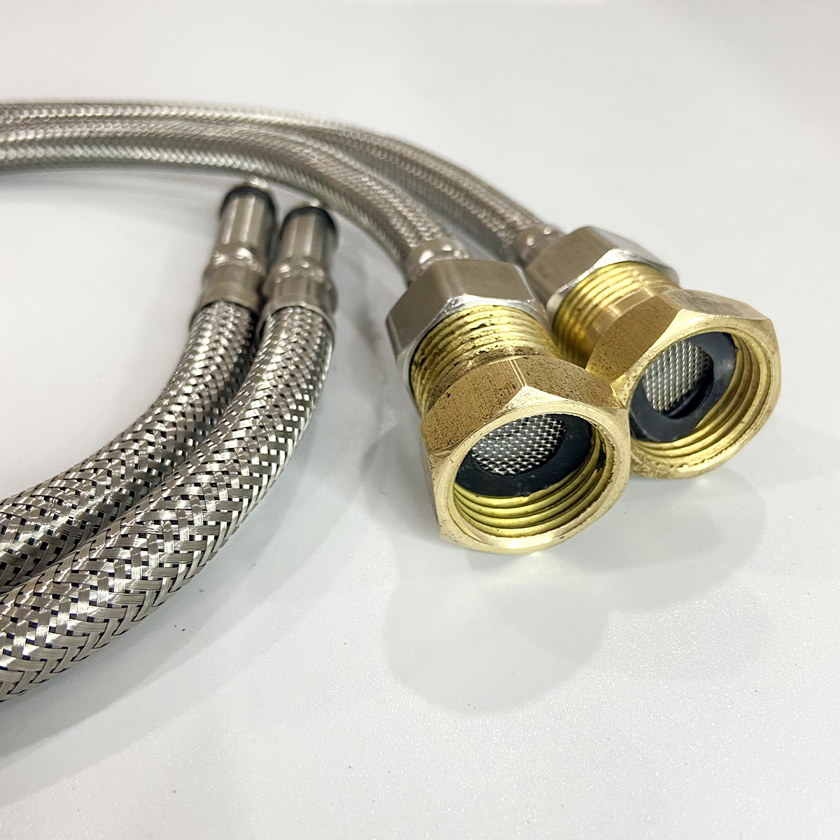 Bộ vòi chậu rửa tay cảm ứng nóng lạnh RC - 8530