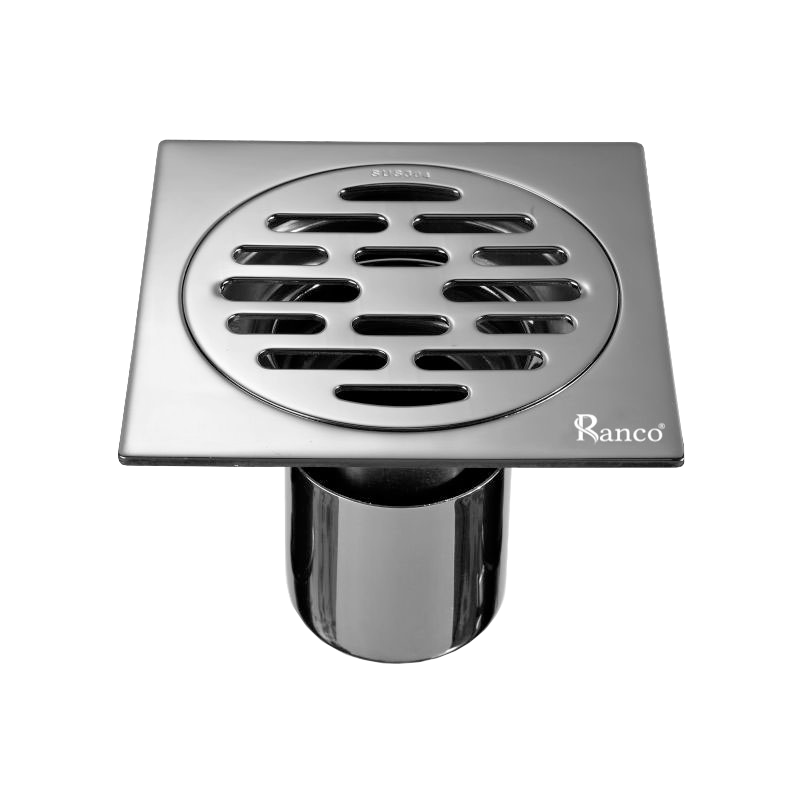 Ga thoát sàn inox 304 phi 60 phù hợp ống 76, 90, 110mm RC-255E