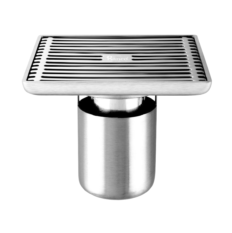 Ga thoát sàn inox 304 phi 69 phù hợp ống 76, 90,110mm RC-294E