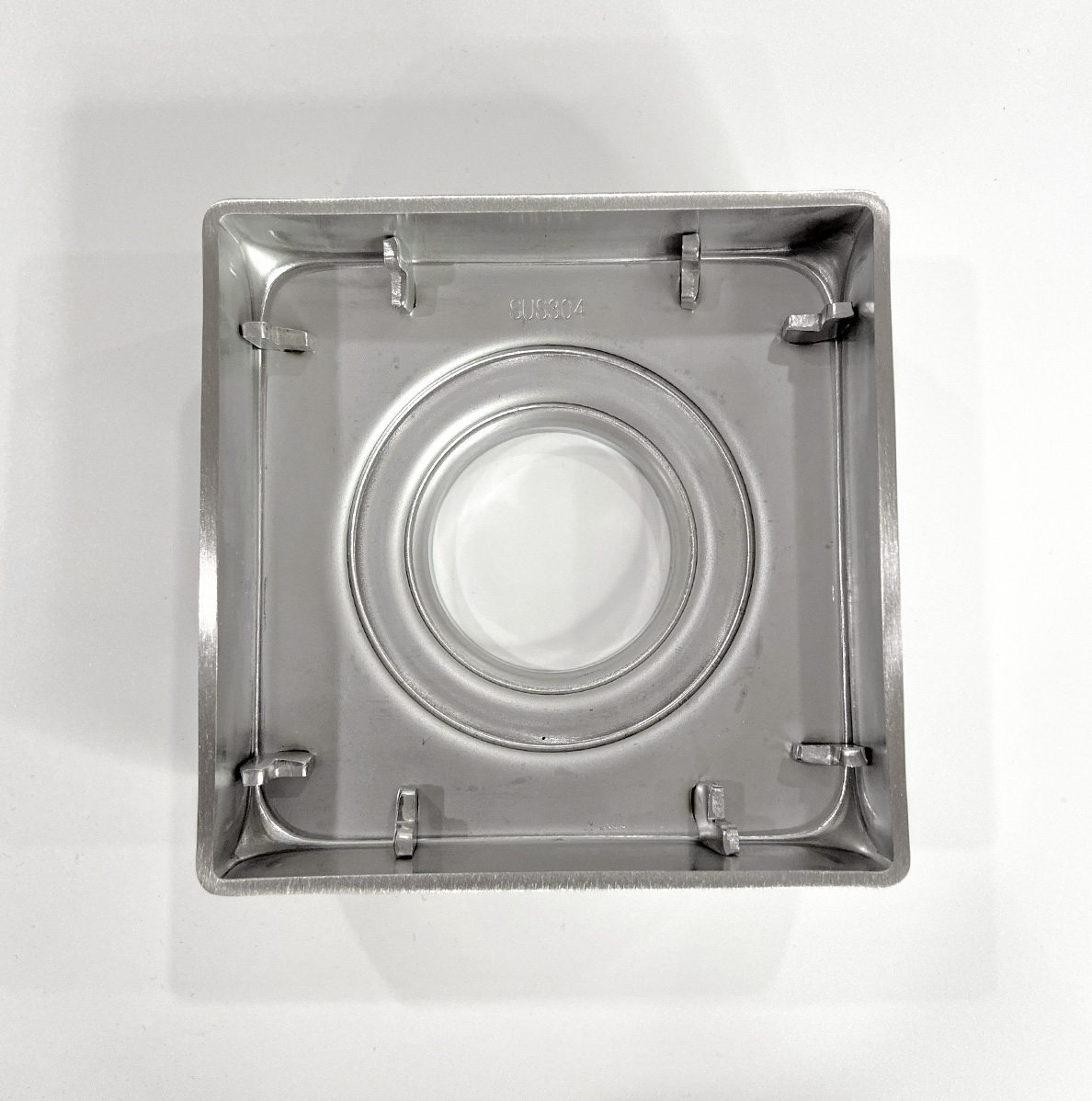 Phễu thoát sàn chống mùi hôi, ga thoát sàn RANCO inox 304 ngăn rác,thoát nước nhanh phi 45.6 RO-450G