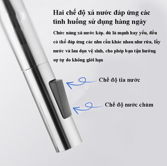 Vòi rửa chén bát nóng lạnh RANCO A-73 hai chế độ