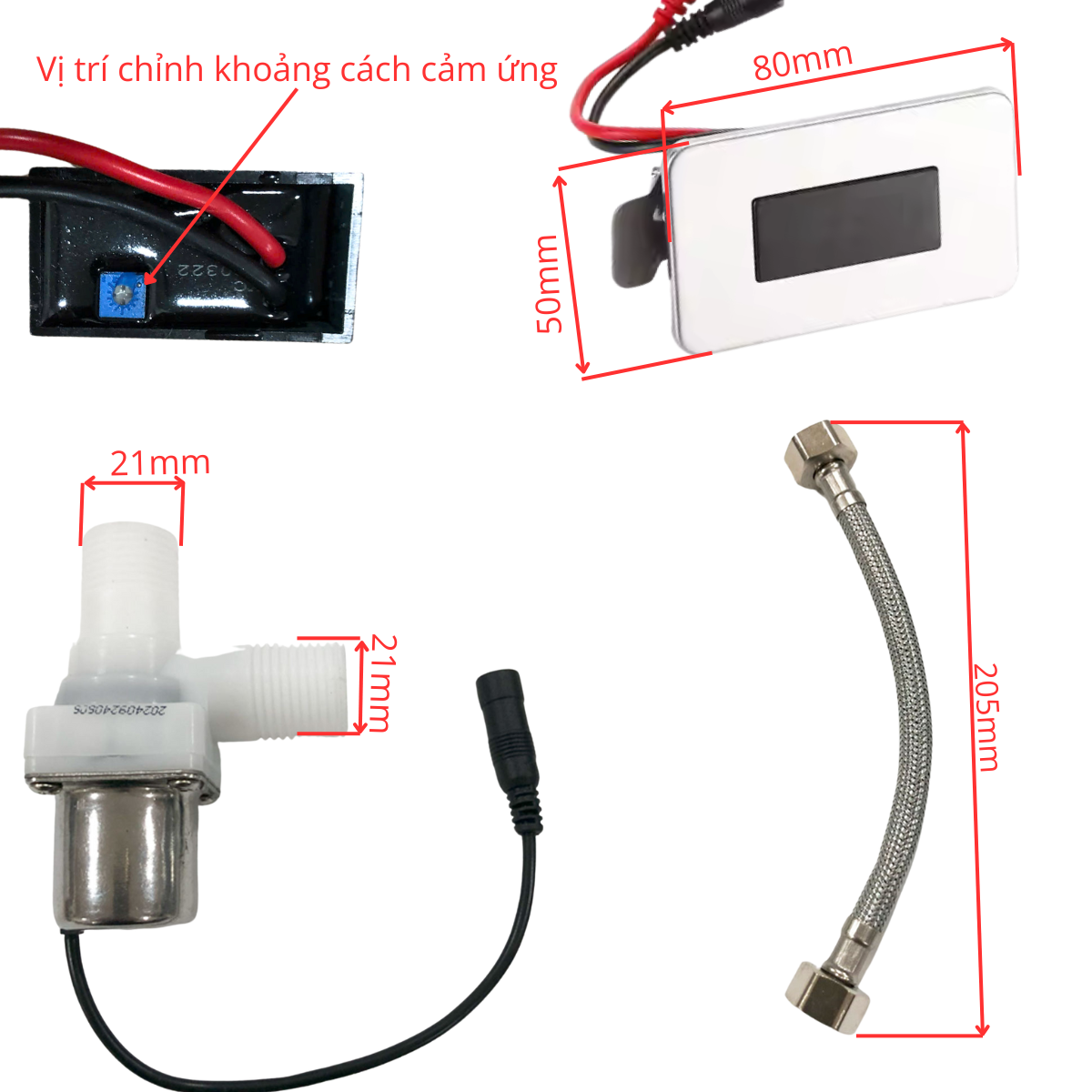 Mắt thần thay thế cảm ứng bồn tiểu nam RC-5080