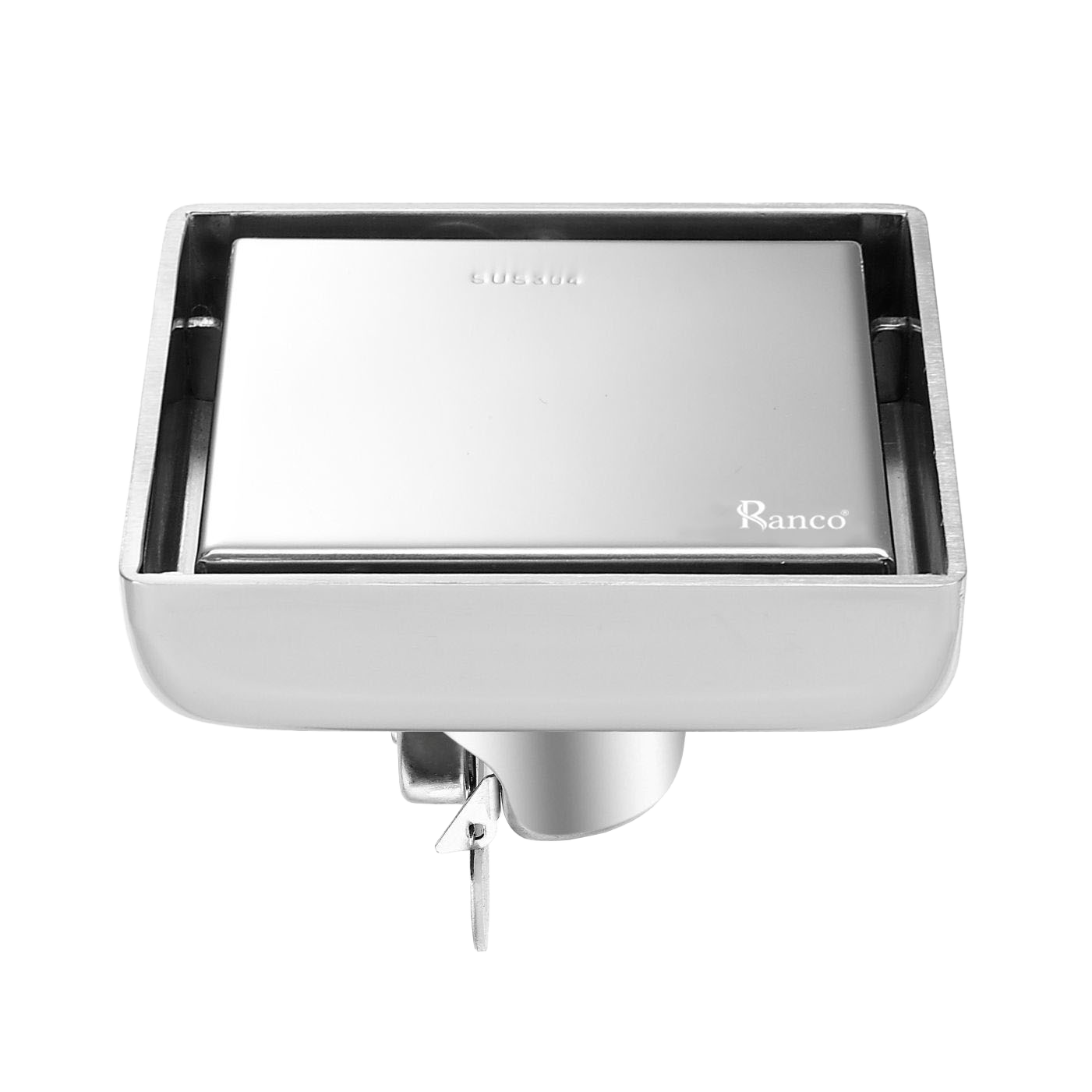 Ga thoát sàn 12cm inox 304 RC-453E