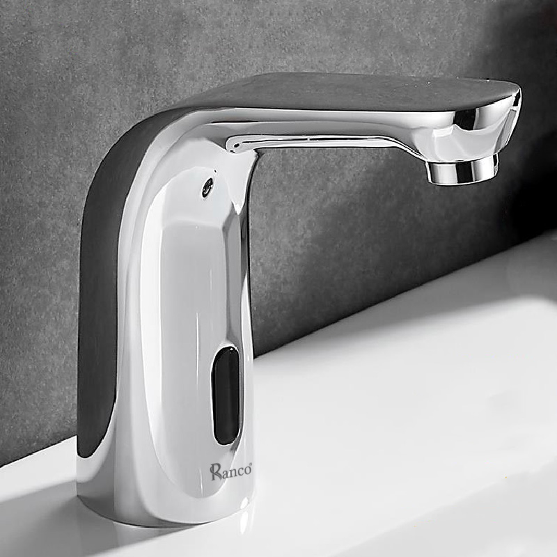 Bộ vòi chậu rửa tay cảm ứng nóng lạnh RC - 1205