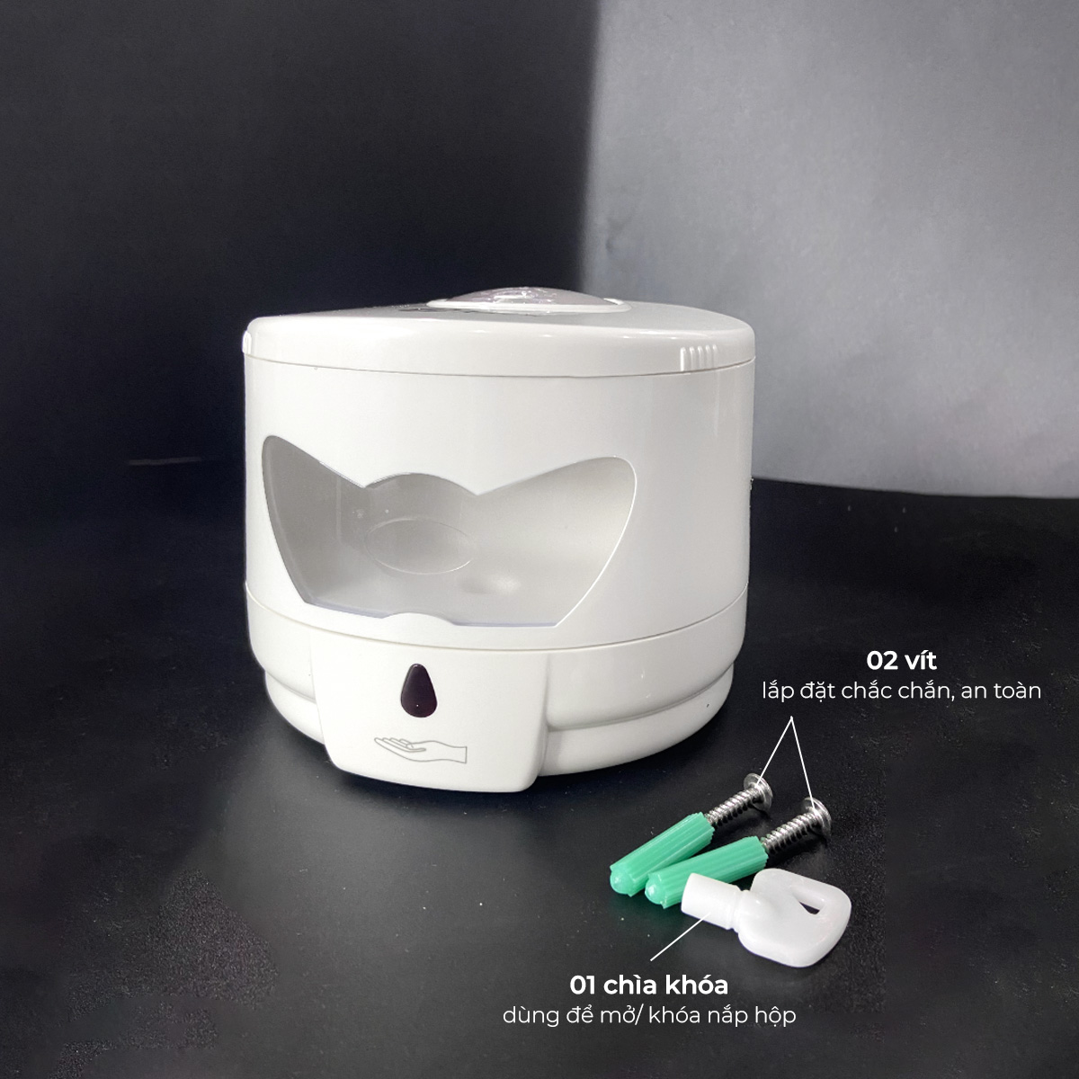 Hộp đựng nước rửa tay tự động dung tích 500ml ZYQ-50