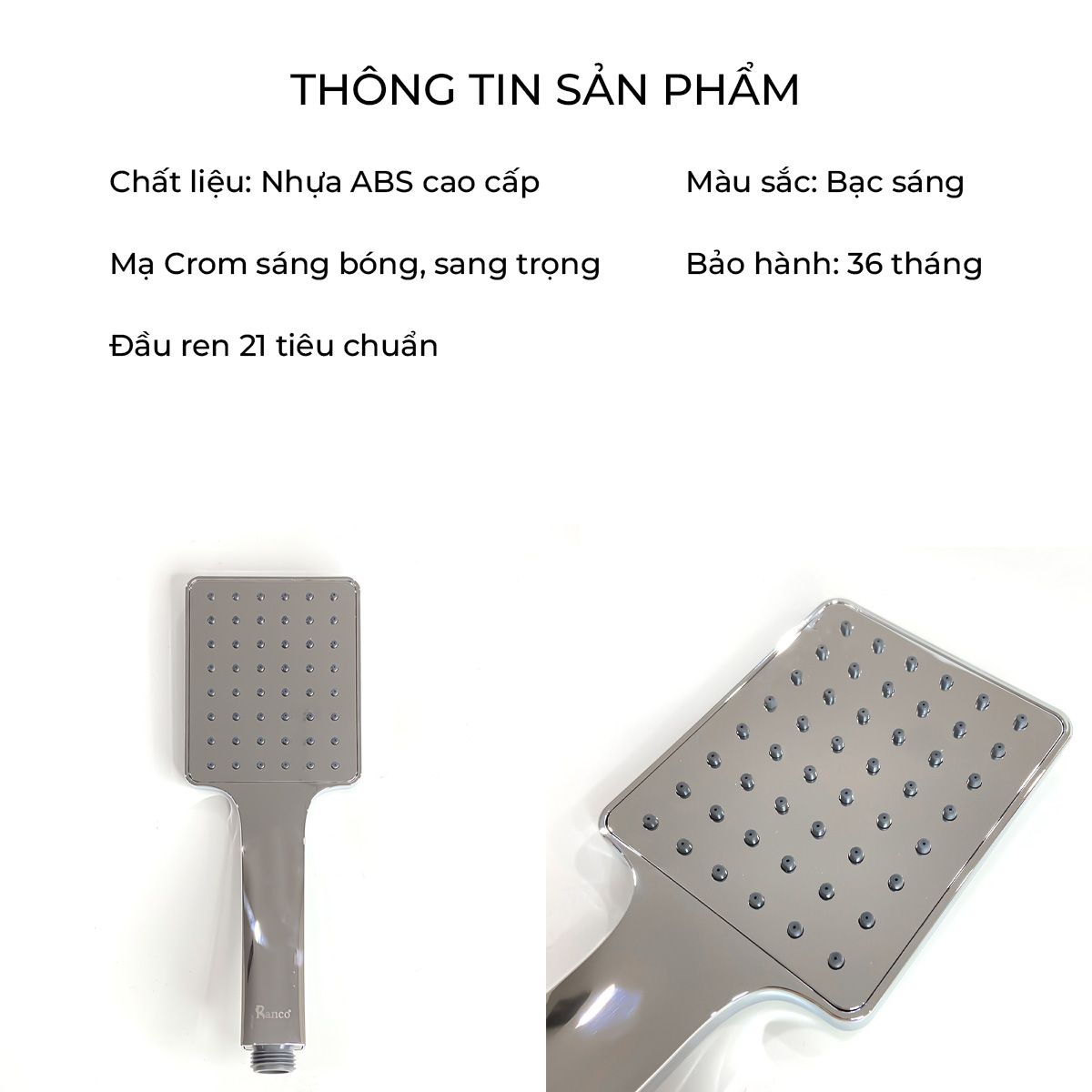 Bộ vòi hoa sen dây nhựa cao cấp FSN 401