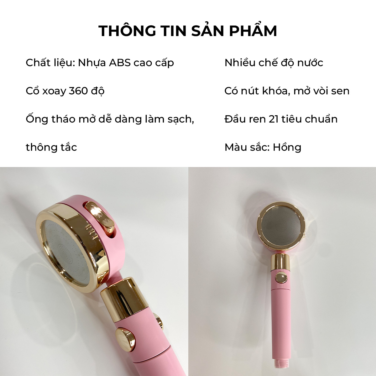 Bát sen tắm cầm tay RC - 191