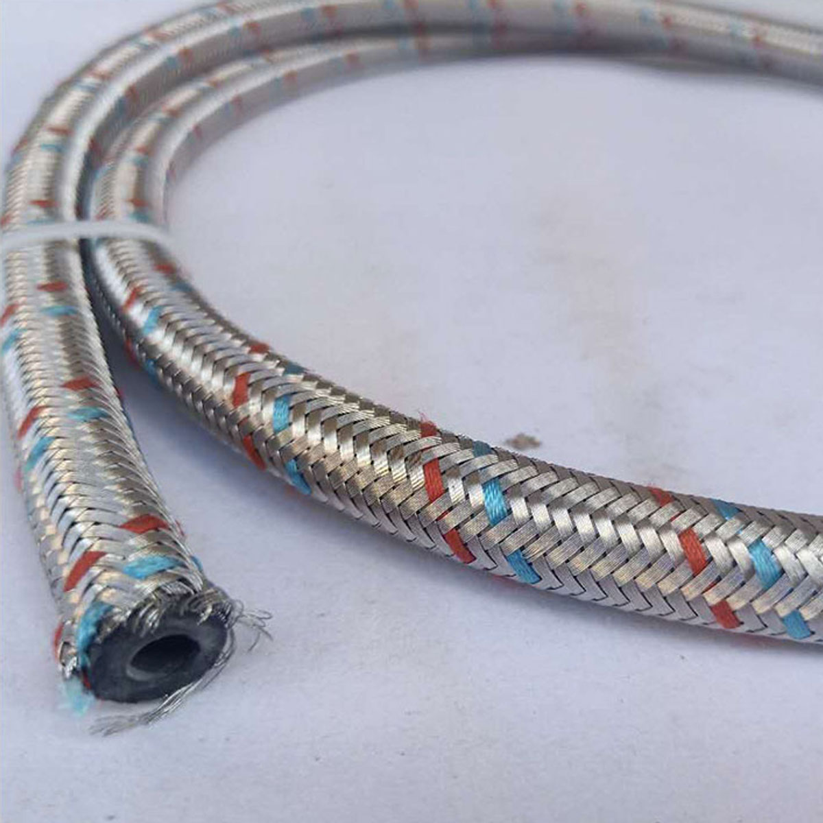 Dây cấp nước bình nóng lạnh 1 đầu inox 304 40cm BF-F+LM 0.4M