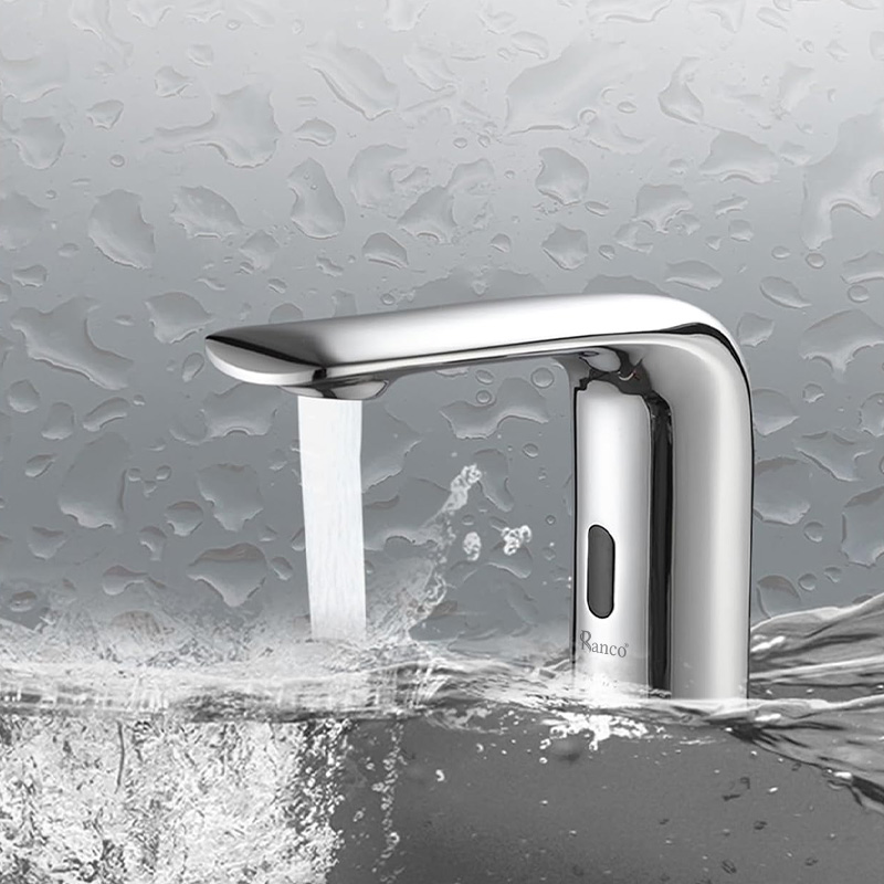 Bộ vòi chậu rửa tay cảm ứng  1 đường lạnh RC - 1203C
