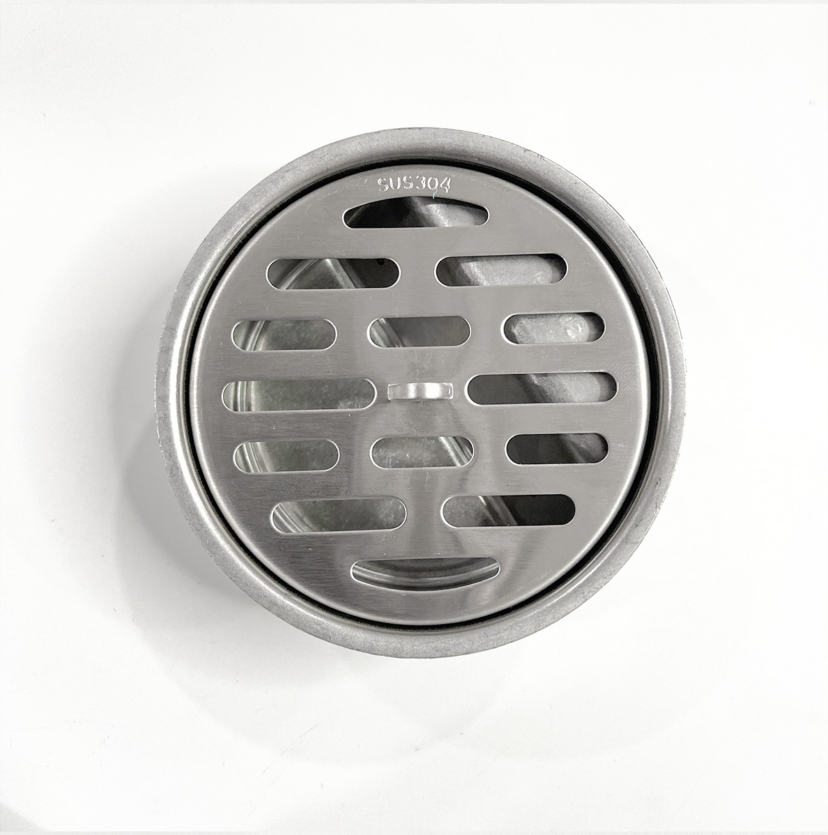 Phễu thoát sàn chống mùi hôi, ga thoát sàn RANCO 15cm inox 304 ngăn rác, thoát nước nhanh RO-295A