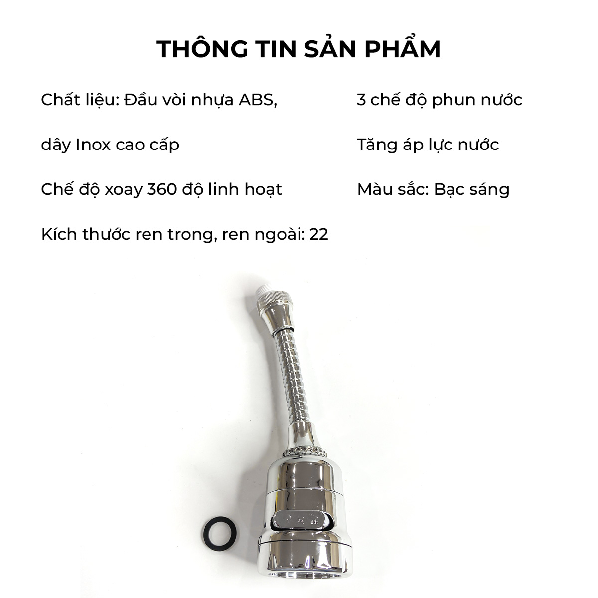 Đầu nối vòi nước RC - 800D