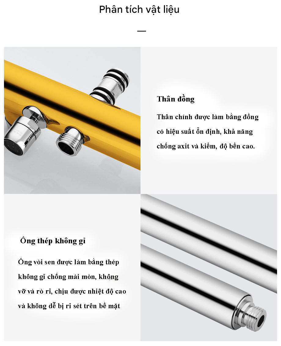 CÂY SEN TẮM ĐỨNG NÓNG LẠNH RANCO RC-J86 – THIẾT KẾ HIỆN ĐẠI, CHẤT LƯỢNG CAO