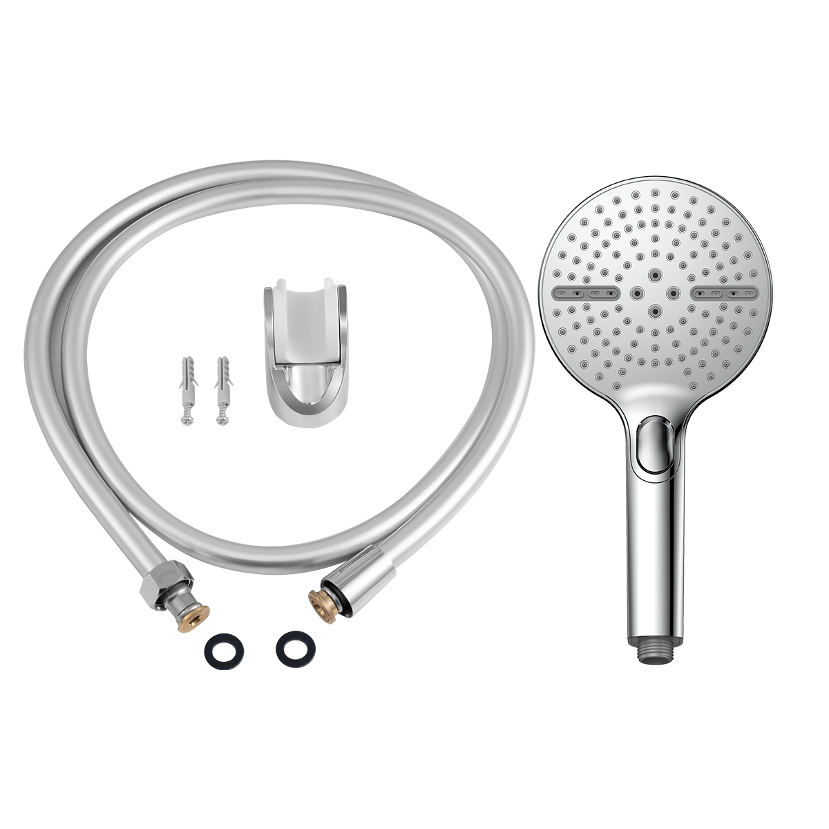 Bộ vòi hoa sen dây nhựa cao cấp FSN - 114