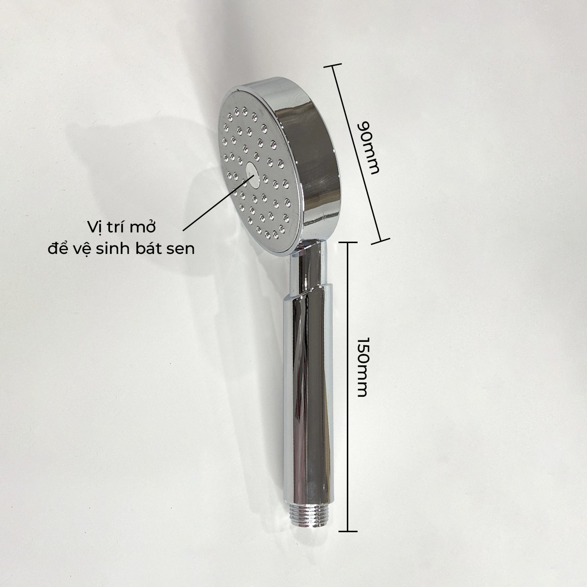 Bộ vòi hoa sen dây nhựa cao cấp FSN 18