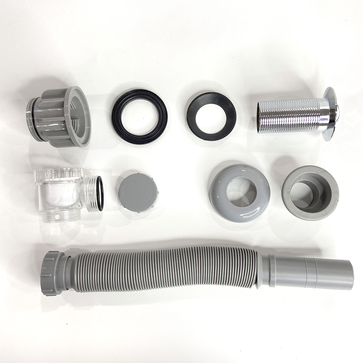 Xi phông chậu rửa tay xả lật mặt inox RC-902
