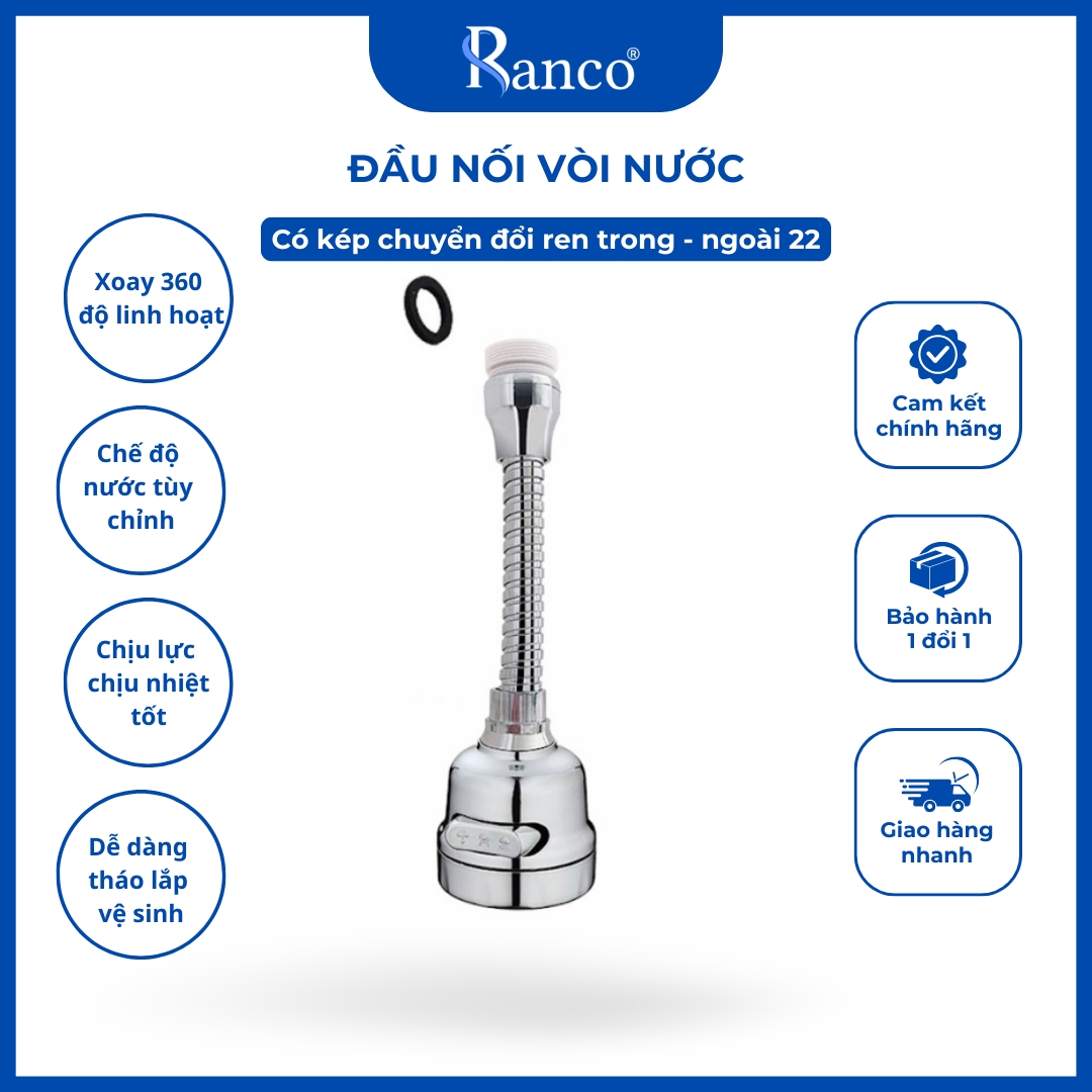 Đầu nối vòi nước RC - 800D