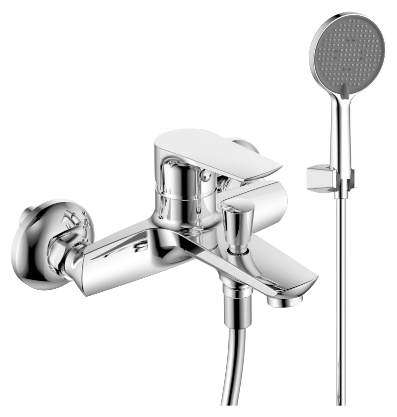 Bộ củ sen tắm kèm bát sen cầm tay Ranco RC-C20 – Sáng bóng, bền đẹp, tiện nghi cho mọi phòng tắm