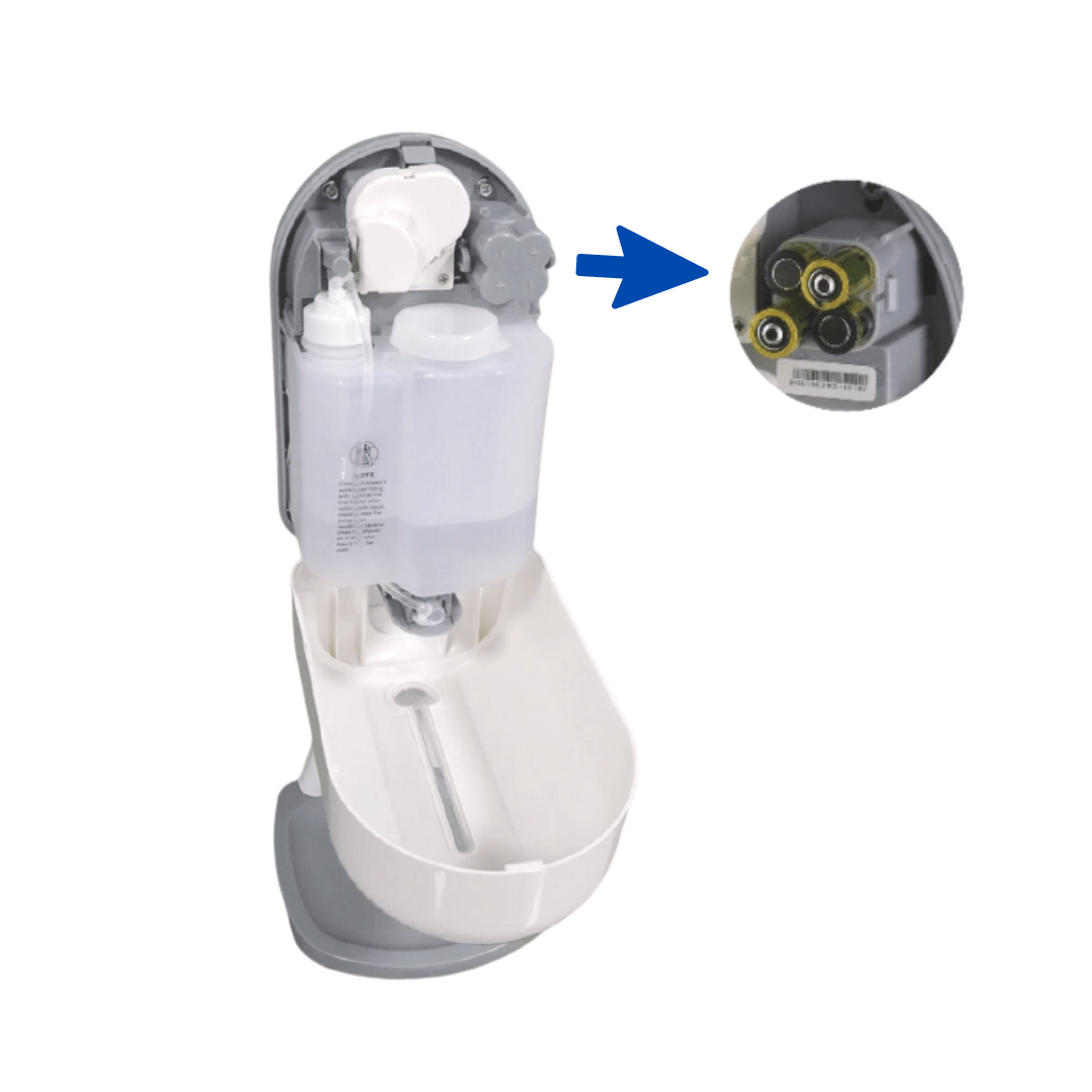 Máy đựng dung dịch sát khuẩn dạng nước, đựng nước rửa tay cảm ứng tự động RANCO hiệu xinda 1100ml – XDQ110