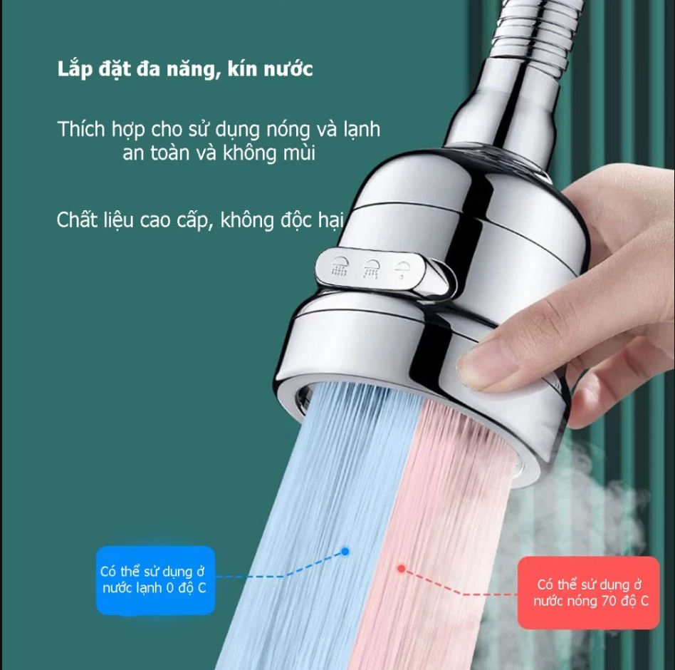 Đầu nối vòi nước RC - 800D