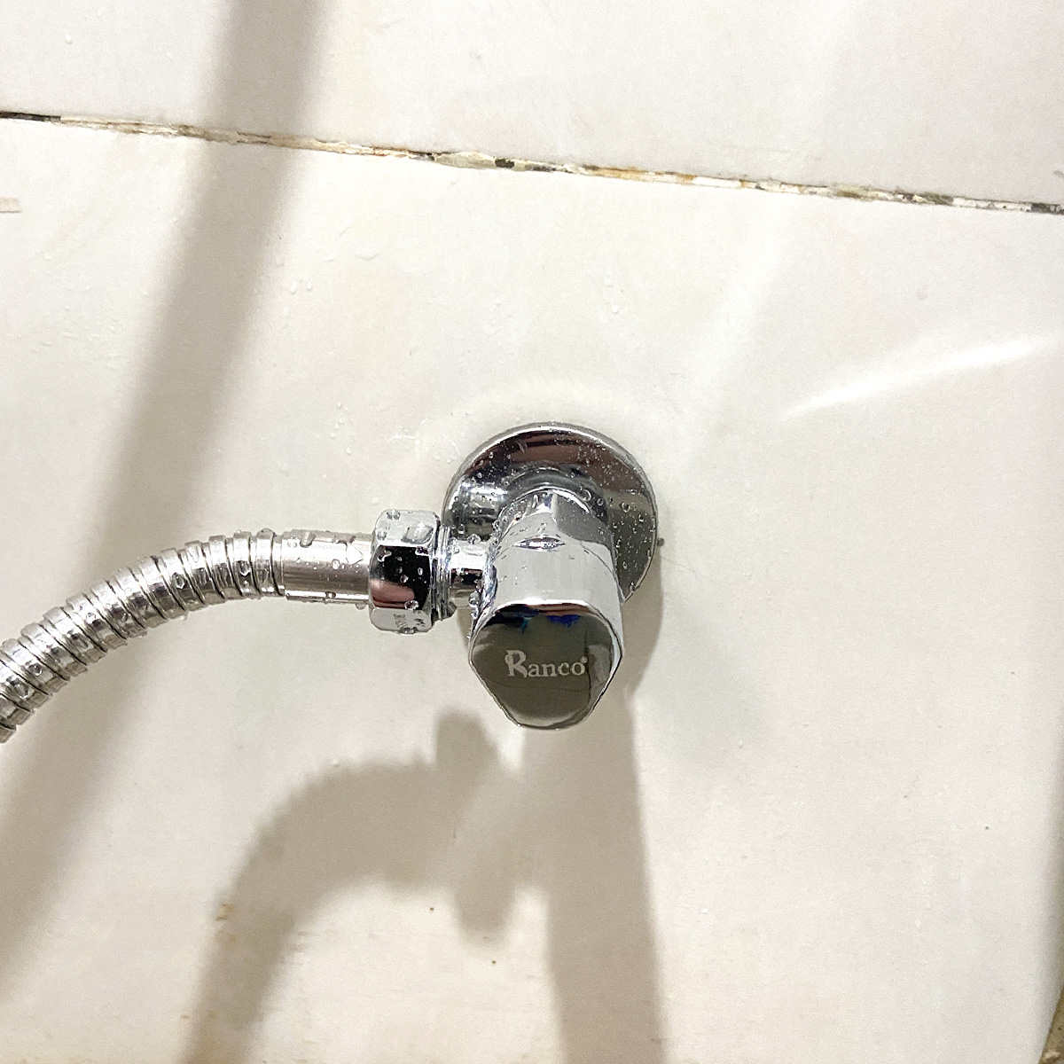 Van chia nước, đầu nối chống dò nước RANCO mạ crom Lõi đồng khóa nước, giảm áp lực nước ren 21 KT - 921