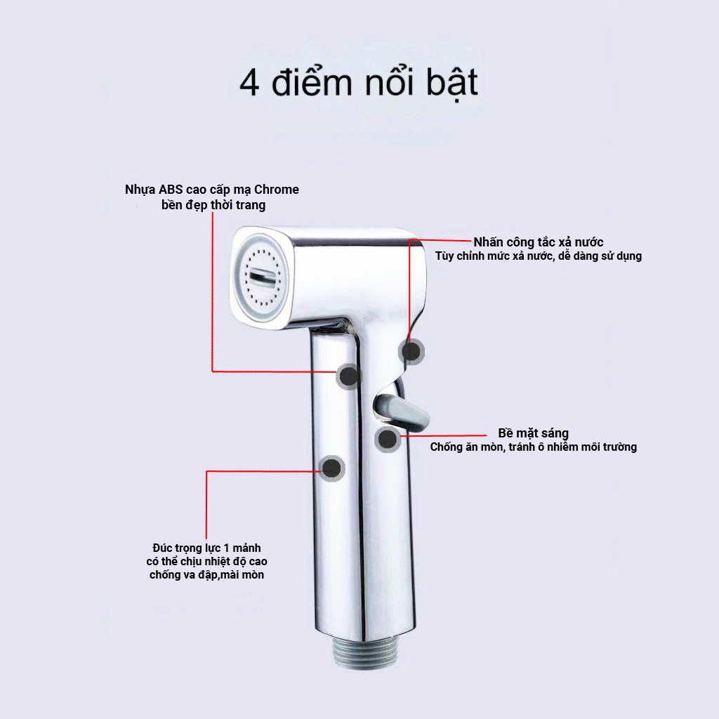 Đầu xịt vệ sinh ĐXA - 63