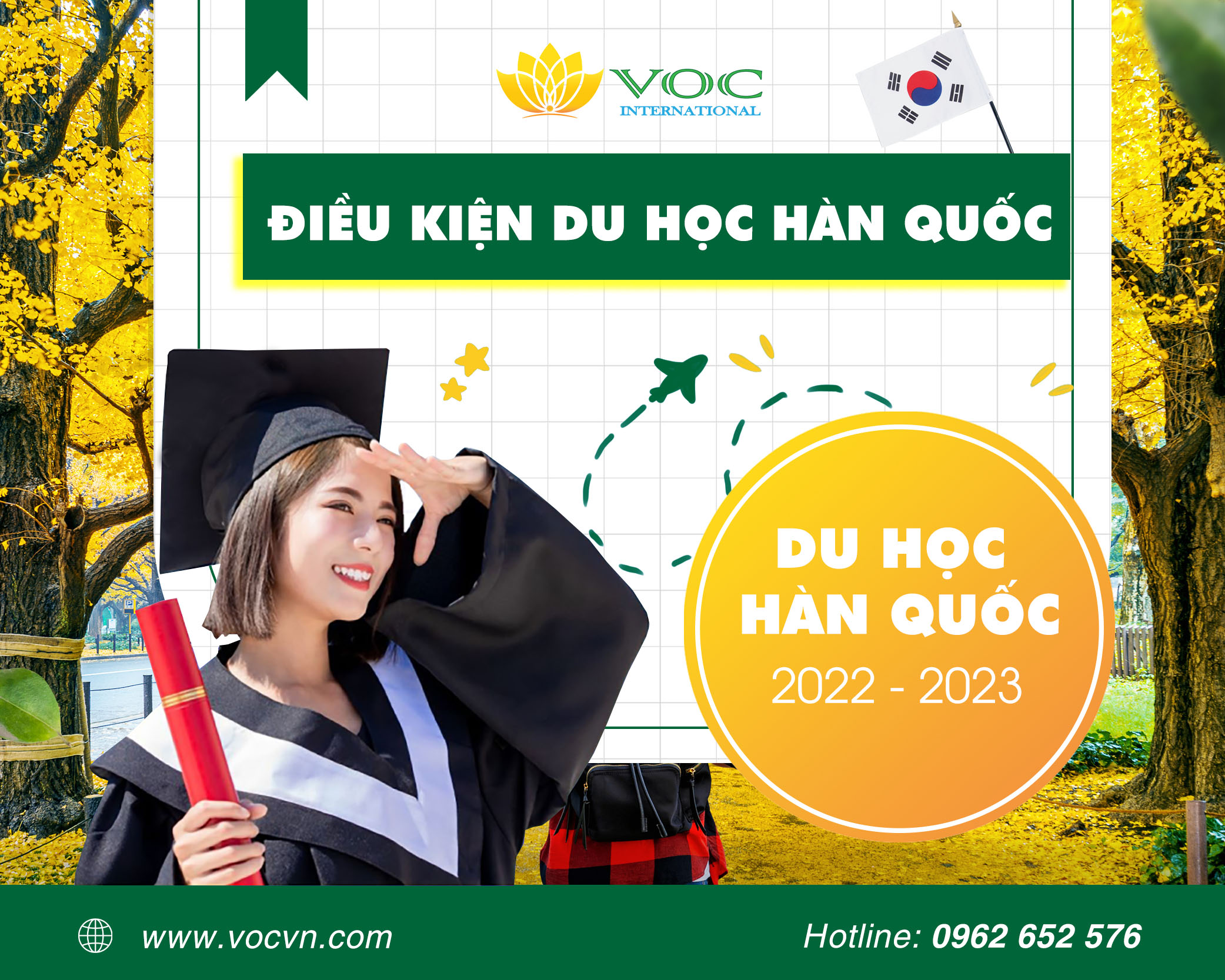 Điều kiện du học Hàn Quốc 2023