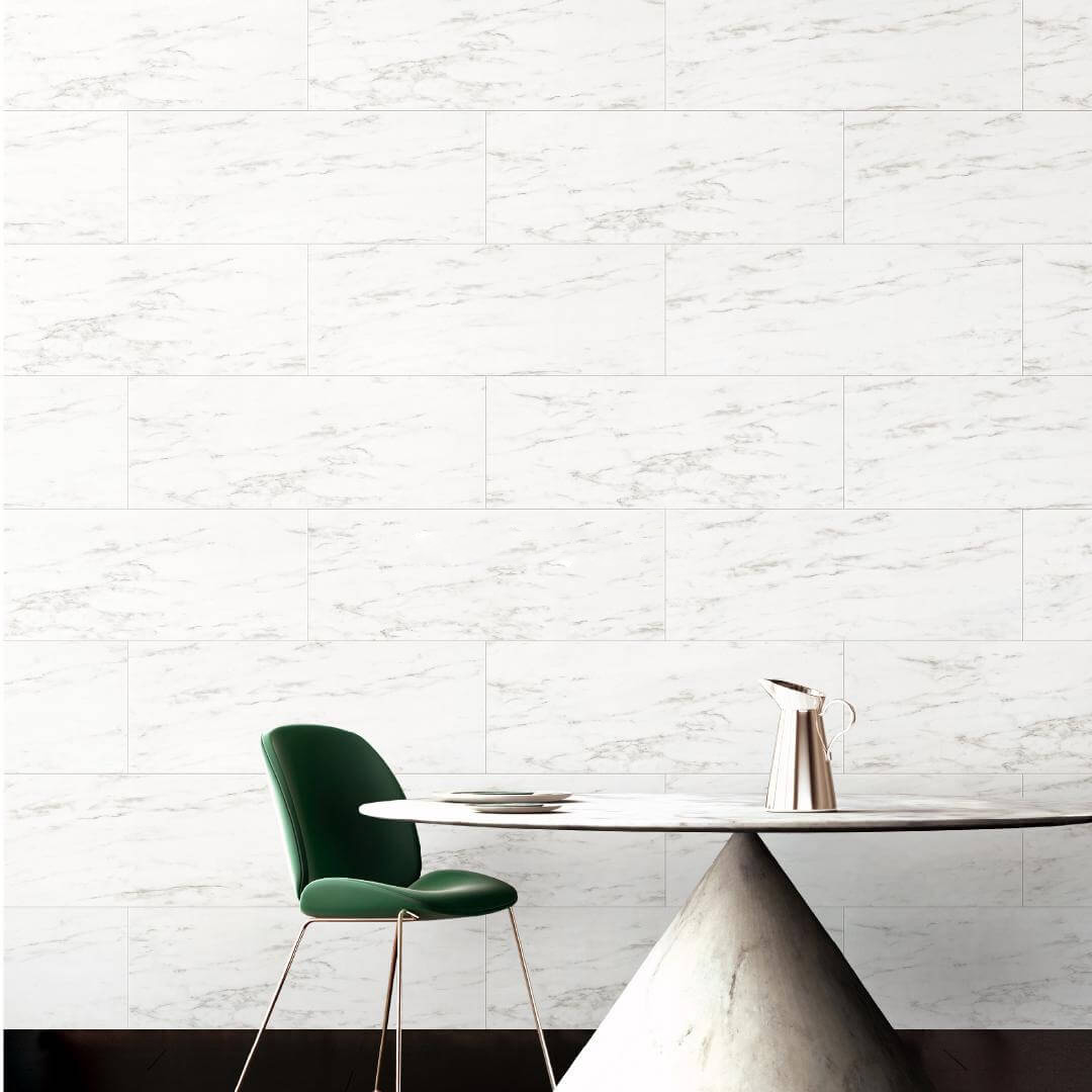 TẤM ỐP TƯỜNG MARBLE WHITE