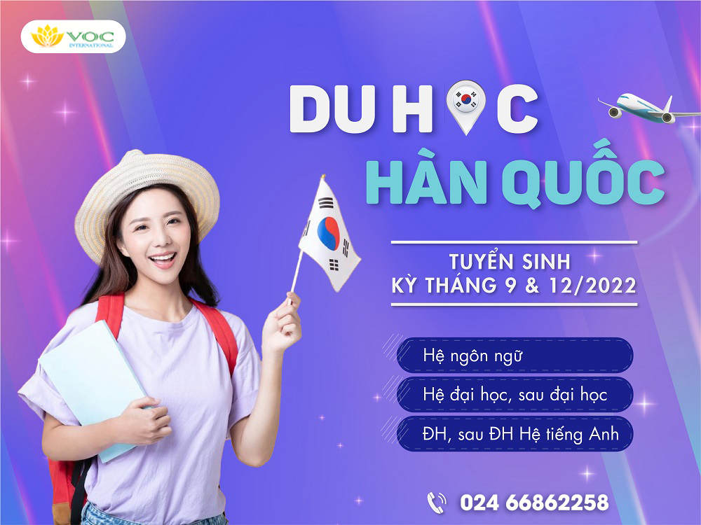 THỜI ĐIỂM, ĐIỀU KIỆN VÀ HỒ SƠ DU HỌC HÀN QUỐC