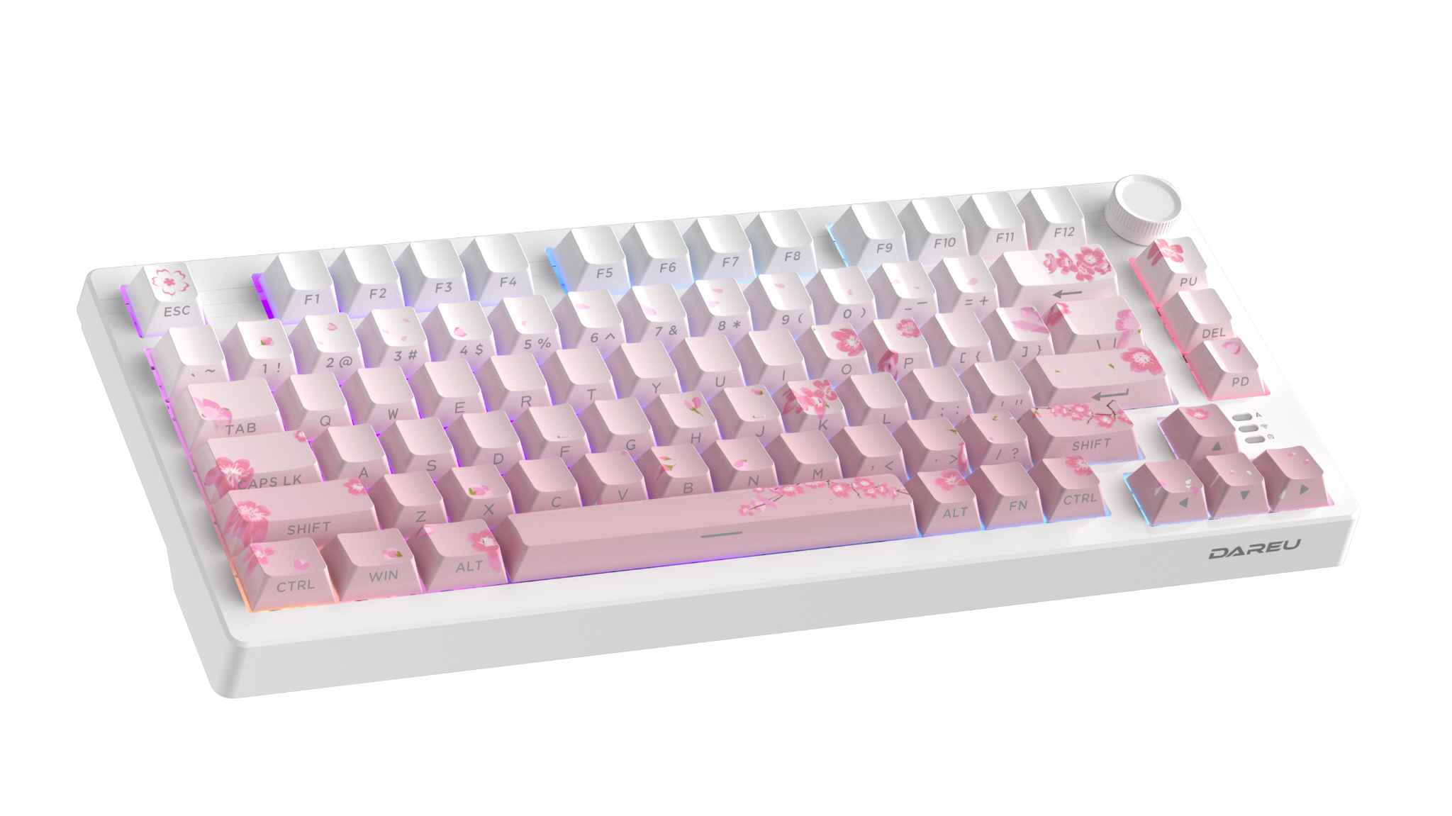 Bàn Phím Cơ Gaming Dareu EK75 Pro Sakura