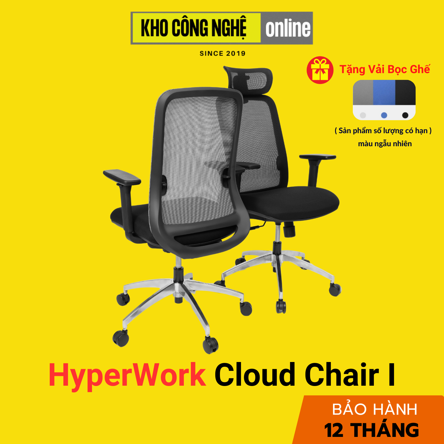 Ghế văn phòng HyperWork Cloud Chair I OC03