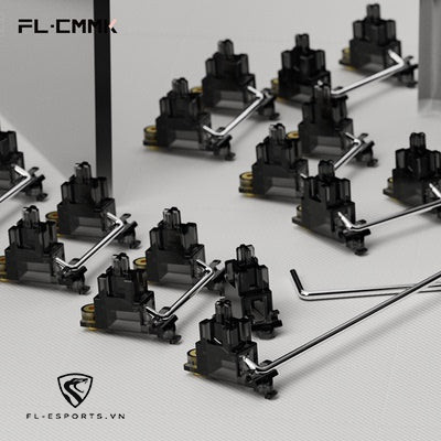 Bộ Stabilizer Plate Mount, PCB mount FL-Esports Dành Cho Bàn Phím Cơ (Hàng Chính Hãng)