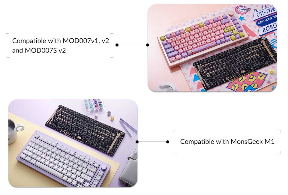 Mạch Bàn Phím MOD007 Flex-cut PCBA