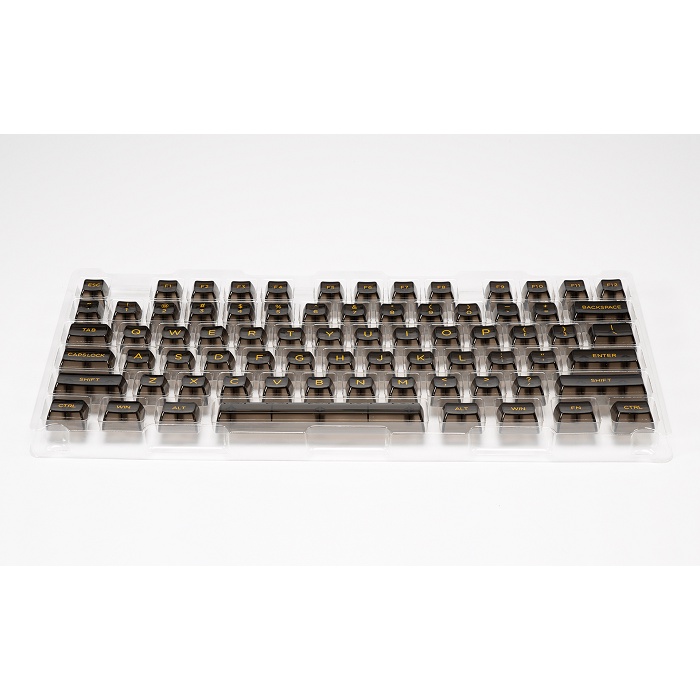 Bộ keycap AKKO trong suốt xuyên led AKKO Keycap set ASA Clear (PC / ASA-Clear profile / 155 nút)