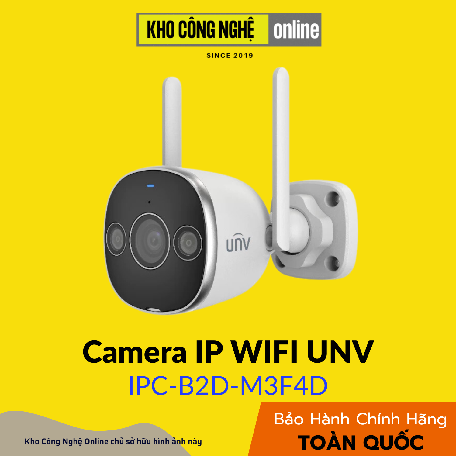 Camera IP Wifi PTZ IPC-P1A-M3F4D Ngoài trời quay quét 360°, 3.0 Megapixel