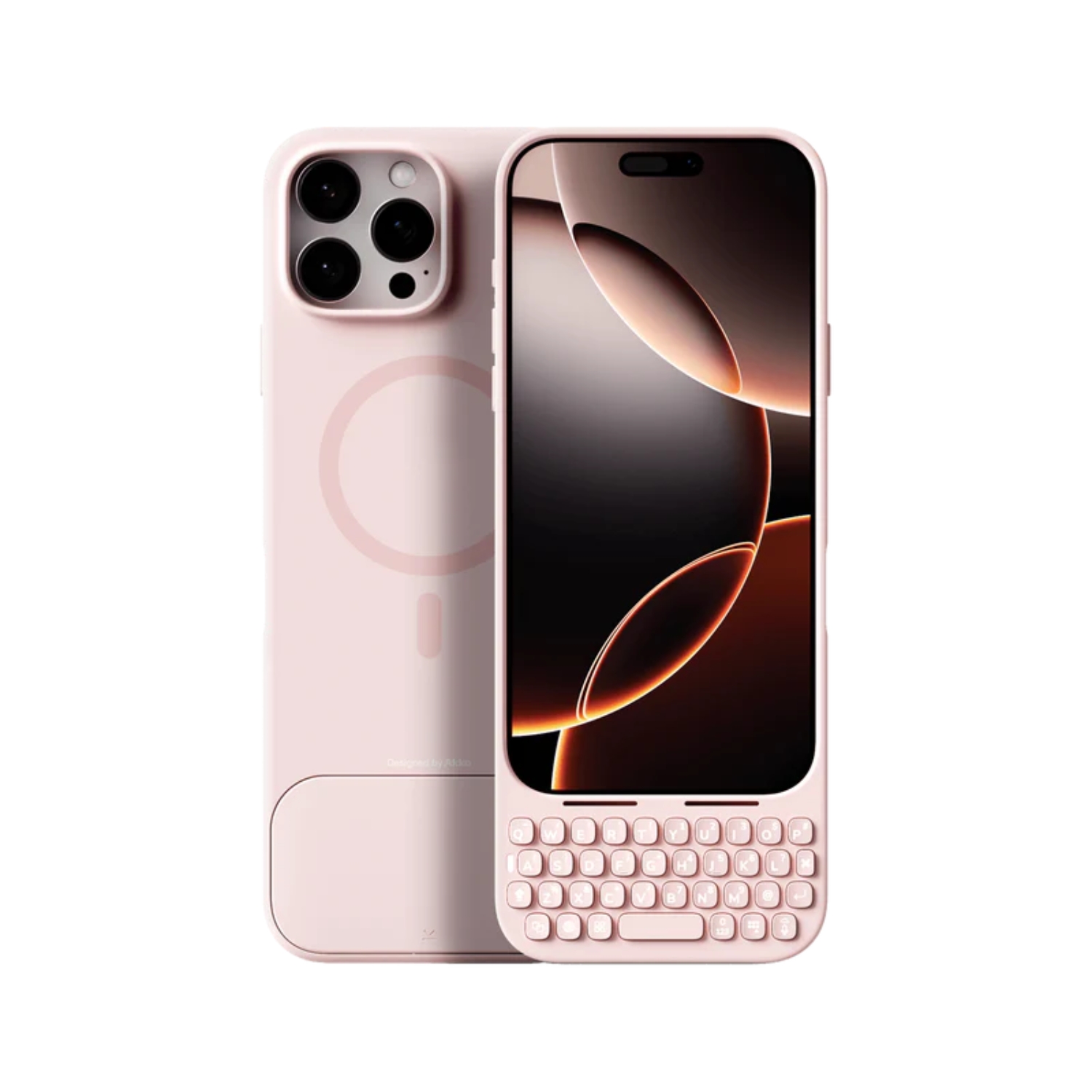 Ốp Bàn Phím iPhone 16 Pro Max Akko MetaKey - Pink