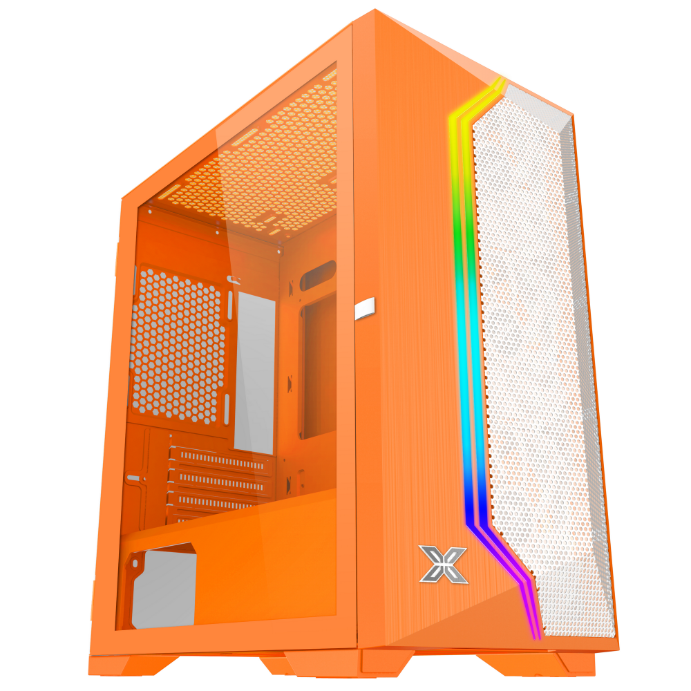 Vỏ Case XIGMATEK GEMINI II ORG 3FB (EN48632) - PREMIUM GAMING M-ATX, KÈM 03 FAN XIGMATEK X22B (Hàng Chính Hãng)