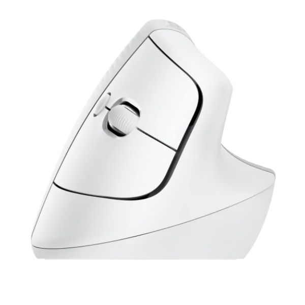 Chuột công thái học không dây Logitech Lift Vertical - White