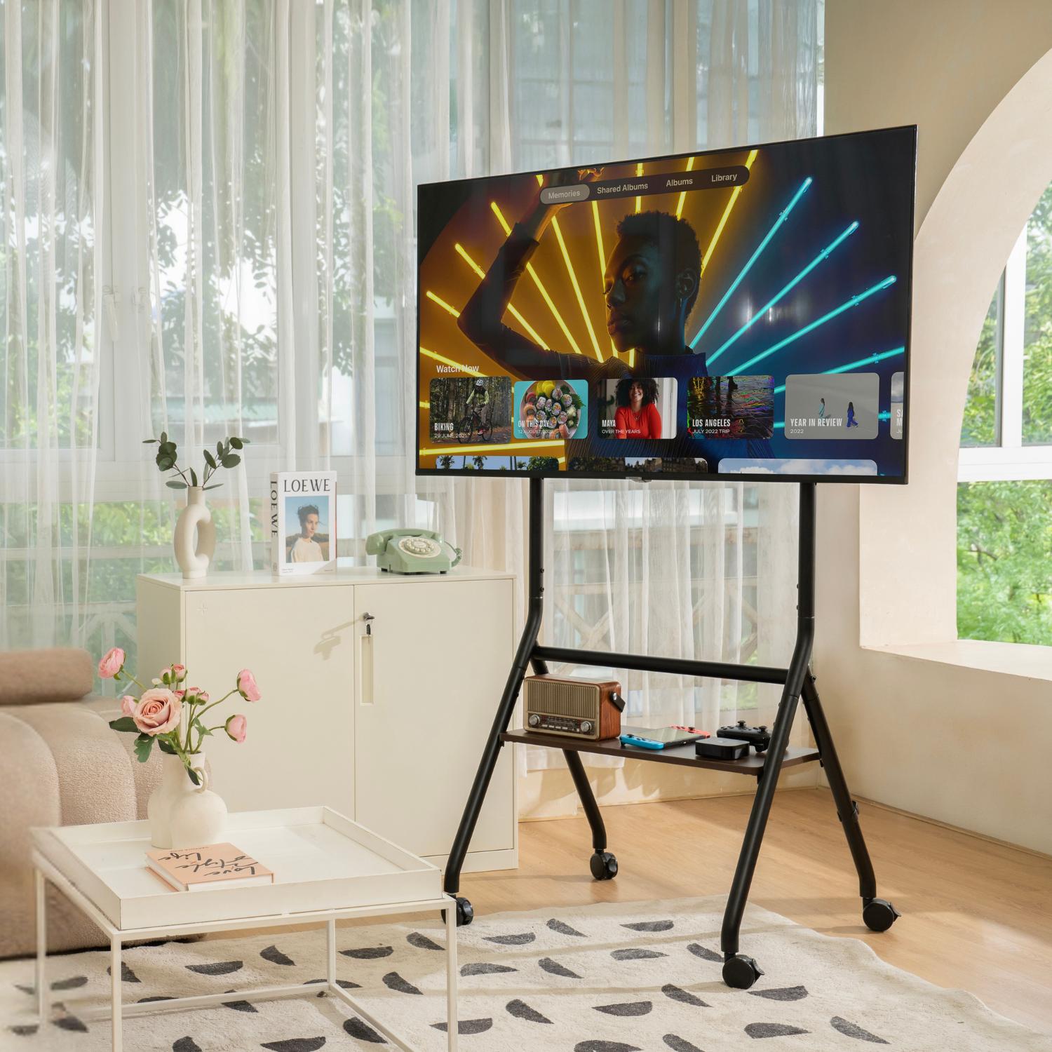 Giá treo TV di động Hyperwork Era Stand TVC03 - Hỗ trợ màn 37-86 Inch, Tải trọng tối đa 80kg