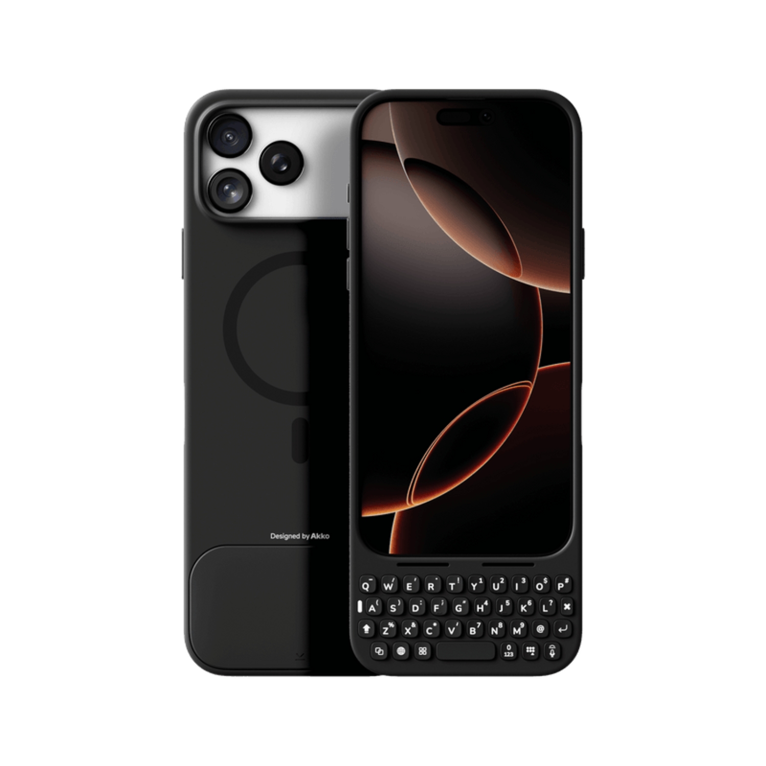 Ốp Bàn Phím iPhone 17 Pro Max Akko MetaKey - Space Black