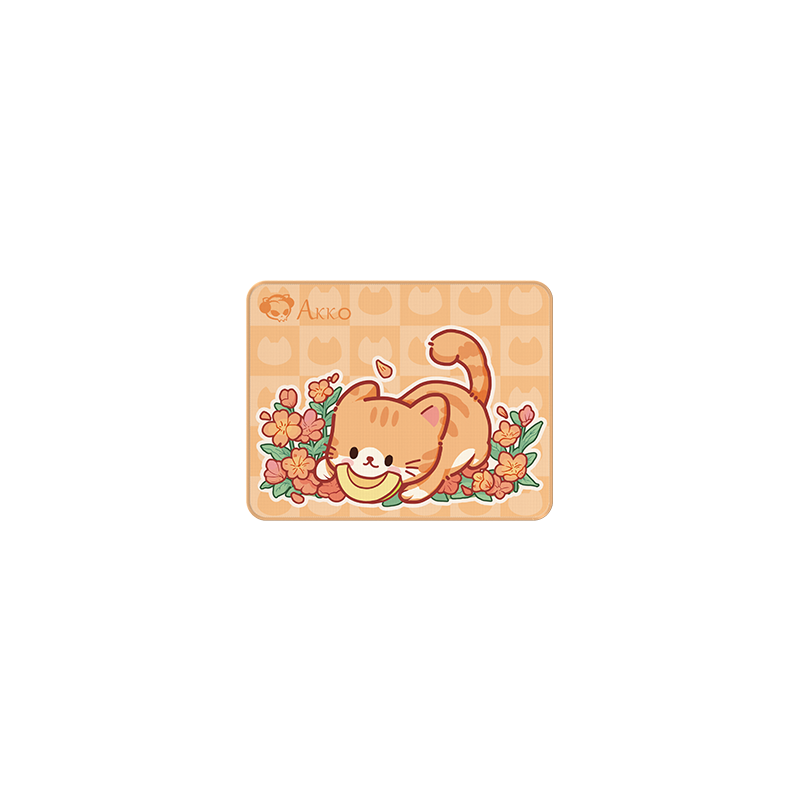 Pad chuột / Bàn di chuột / Lót chuột Akko Cat Orange KATE