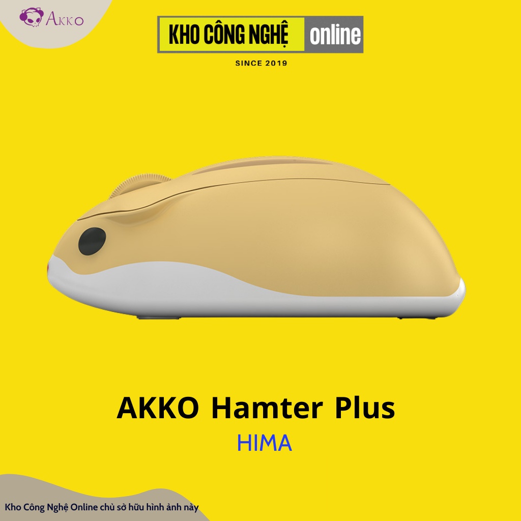 Chuột không dây AKKO Hamster Plus