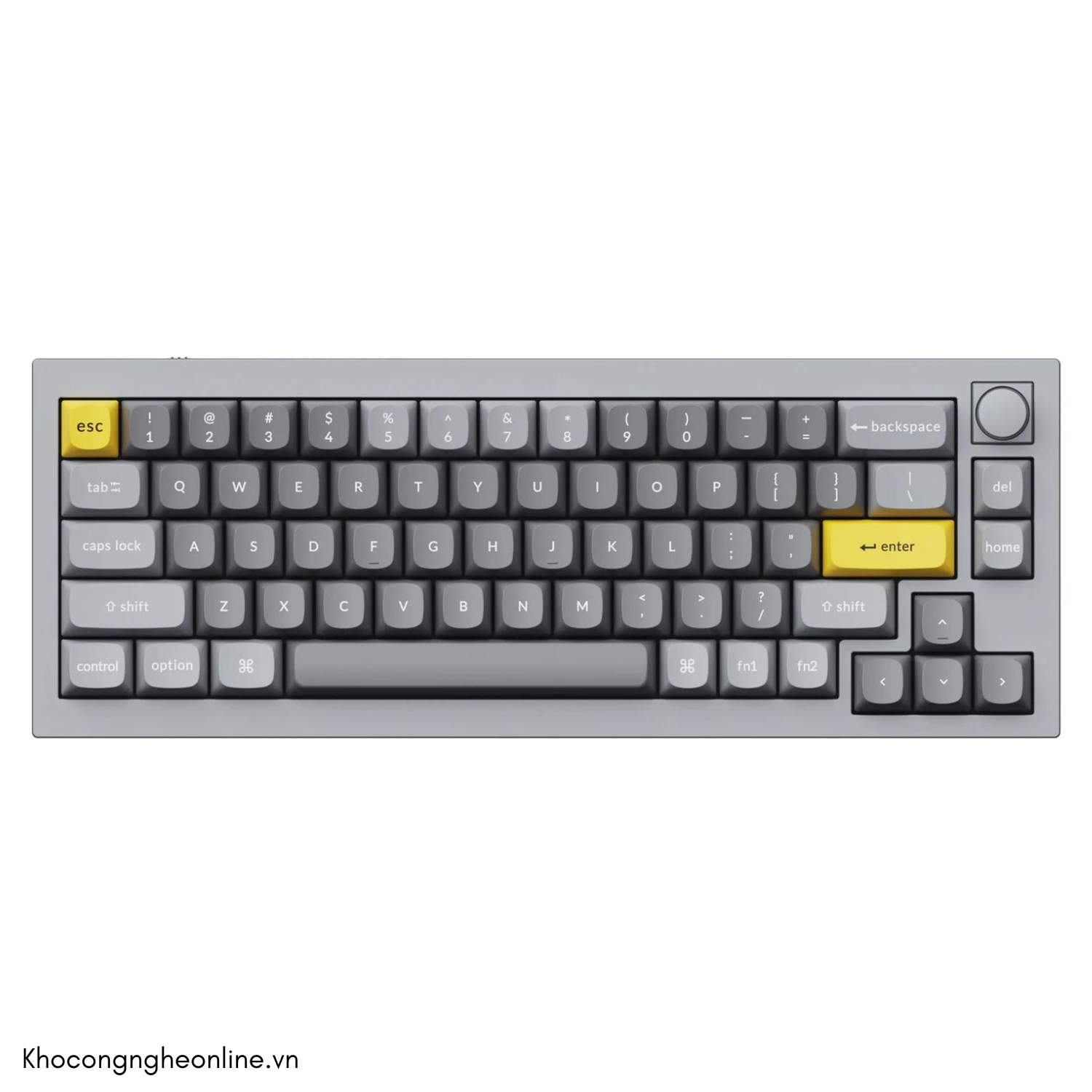 Keychron Q2 - Bàn phím cơ custom hỗ trợ QMK 65%, 75%  (QMK / Gasket Mount / Hotswap / RGB)