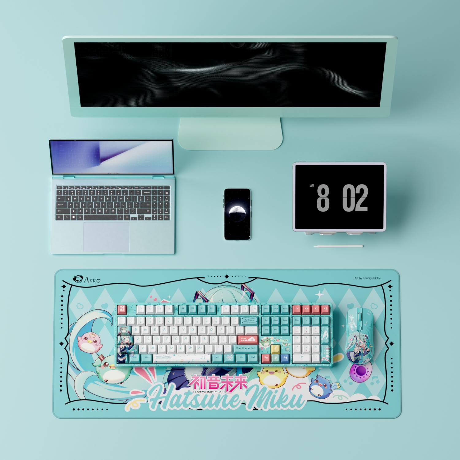 Bàn phím cơ AKKO 5108B Plus Hatsune Miku Akko Piano Pro Switch
